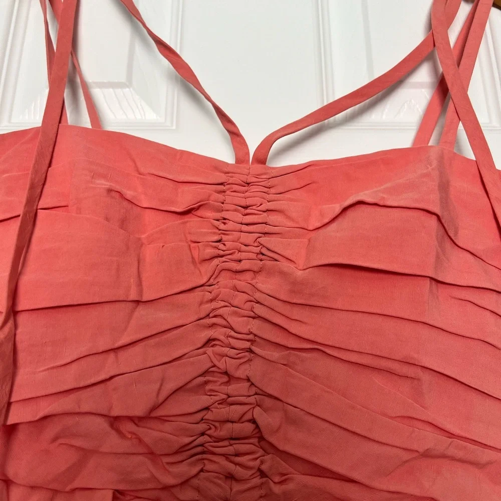 Ulla Johnson
halterneck ruffled midi dress - Picture 11 of 16